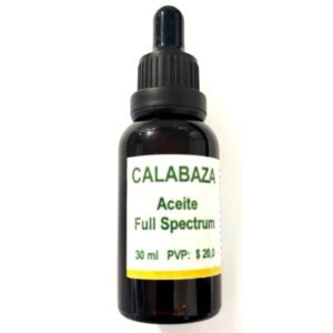 Aceite de Calabaza Full Spectrum 1000mg 30ml