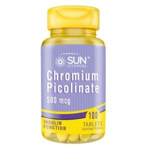 Chromium Picolinate 500mcg 100tabs
