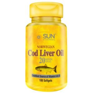 COD Liver Oil (Aceite de Bacalao) 20minim 100caps