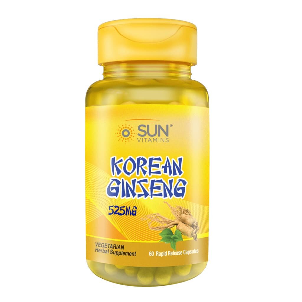 Korean Ginseng 525mg 60caps