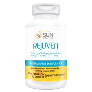 Rejuven (Biotin 1500mg + Collagen 1500mg+ Hyaluronic Acid 60mg) 60caps