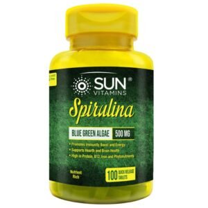 Spirulina 500mg 100tabs