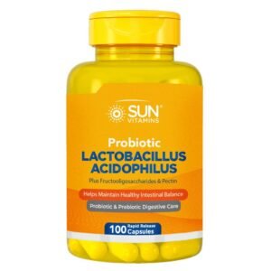 LACTOBACILLUS ACIDOPHILUS 320MG + FRUCTOOLIGOSACCARIDES 200 mg+ PECTIN 100caps