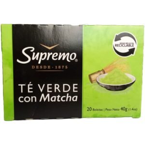 Té Verde con Matcha 20 bolsitas