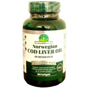 Norwegian COD Liver Oil + Lavavajilla Sparza 1Kg Gratis