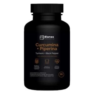 Curcumina + Piperina 500mg 90caps