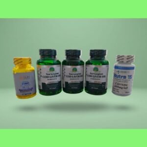 3 Cod Liver Oil+Zinc+Cúrcuma