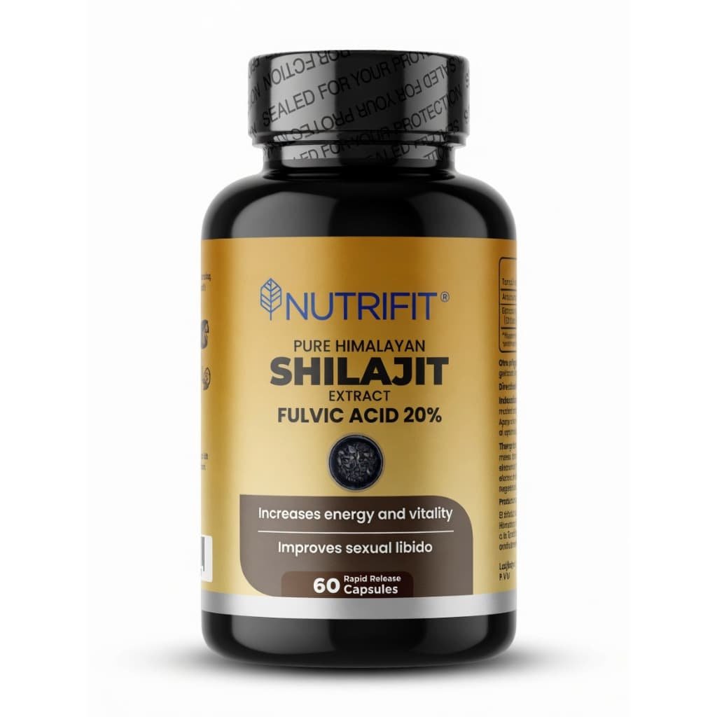 Shilajit Ácido Fúlvico 20% 60 caps